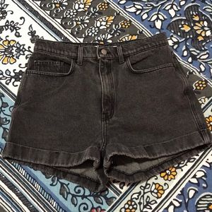 American apparel high waisted shorts